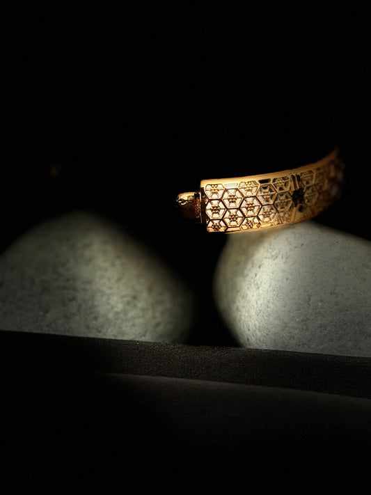 Monarch Butterfly Filigree Cuff