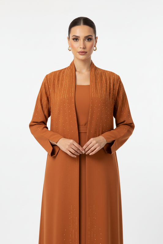 orenge dress
